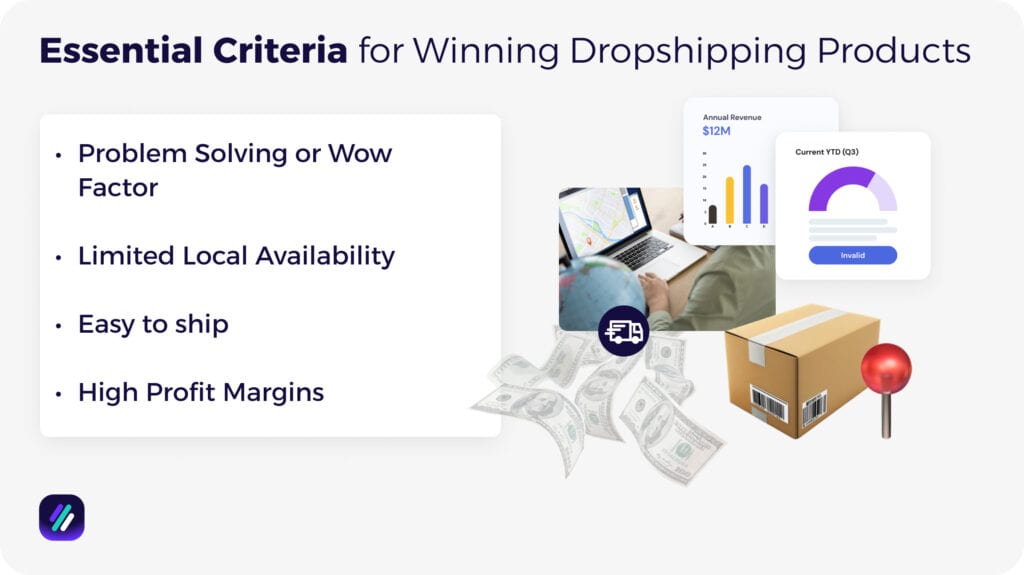 essential criteria for winning dropshipping products