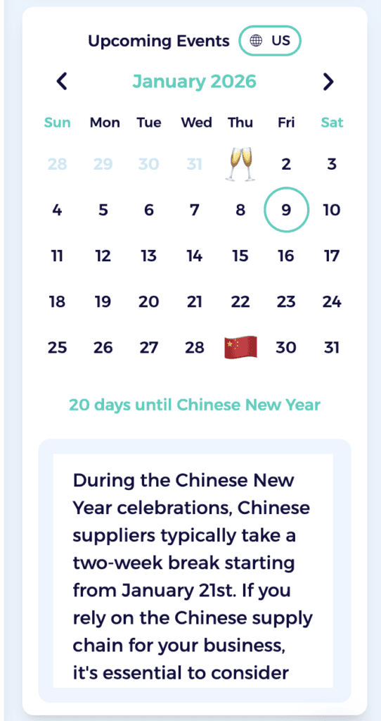 event calendar to predict product trends on best products to sell on ebay