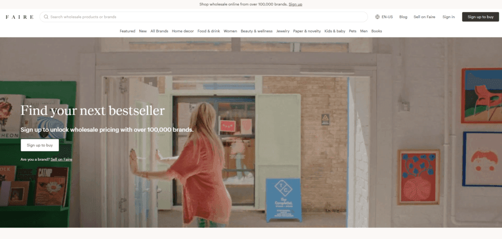 faire is one of the best german dropshipping suppliers