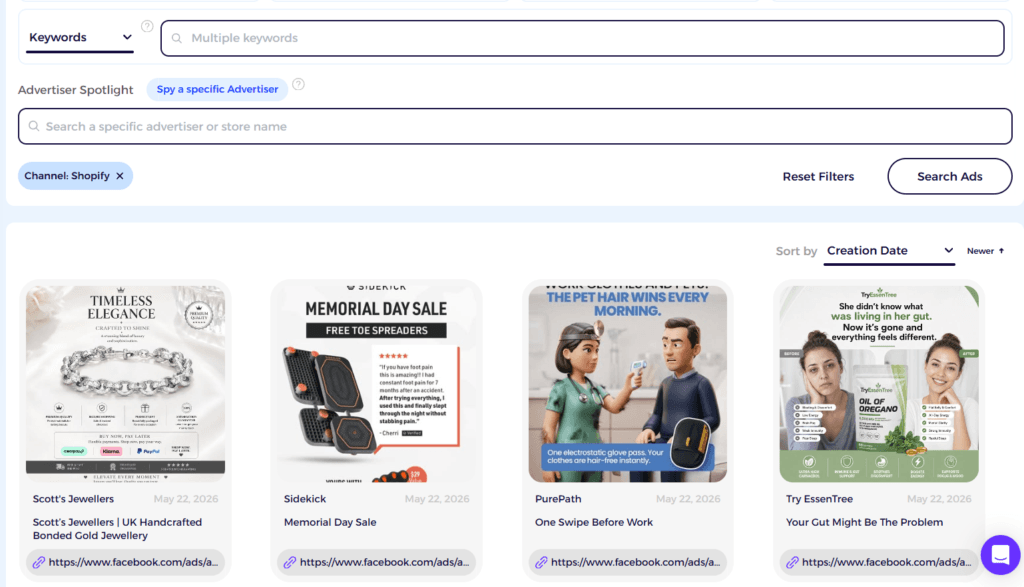 finding dropshipping products with adspy zik for website