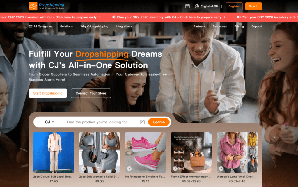 free dropshipping supplier_ CJ dropshipping