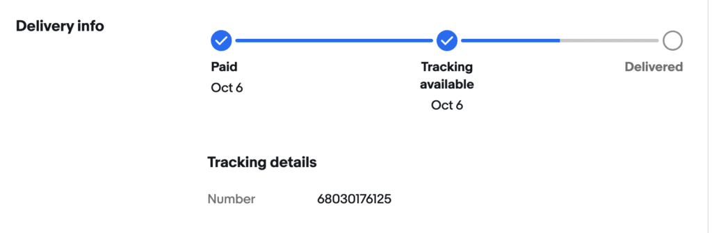 fulfill orders from walmart to ebay tracking info