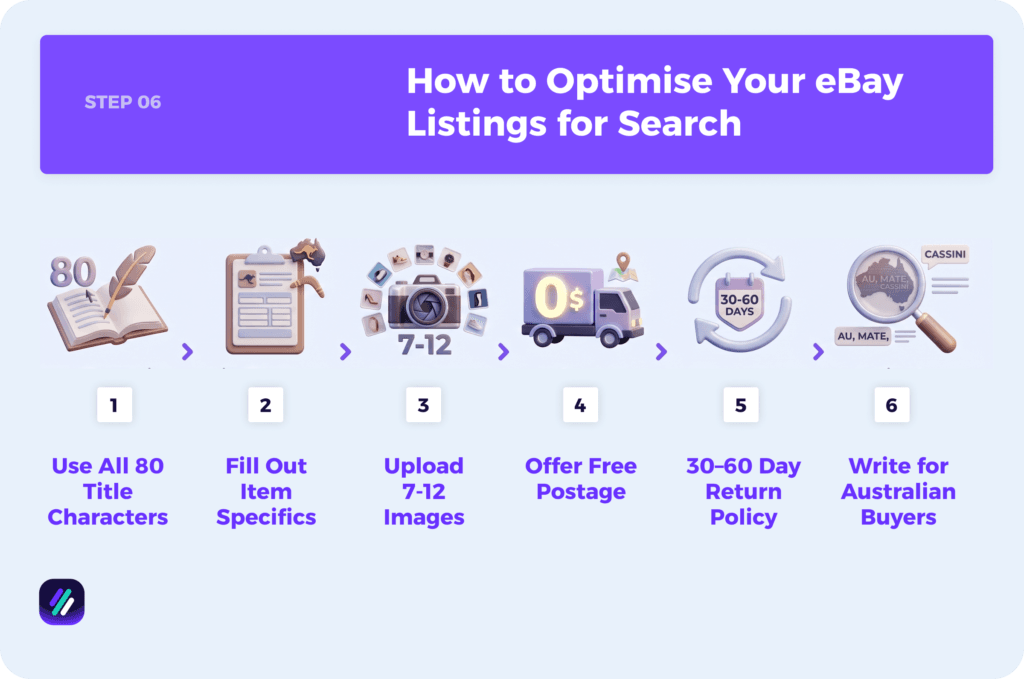 how to optimize your ebay australia listings for search