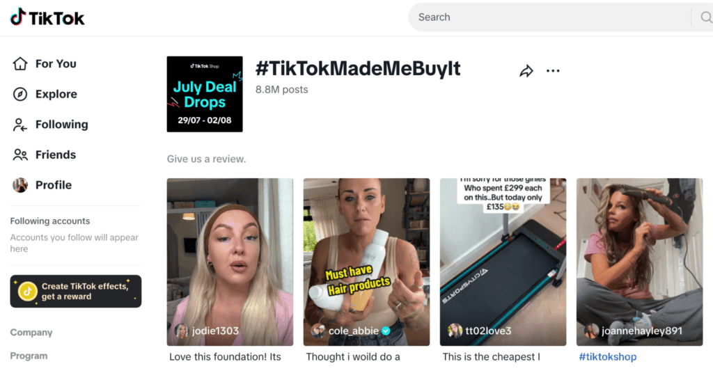 monitor tiktok trending product vidoes to know how to to find winning products for dropshipping