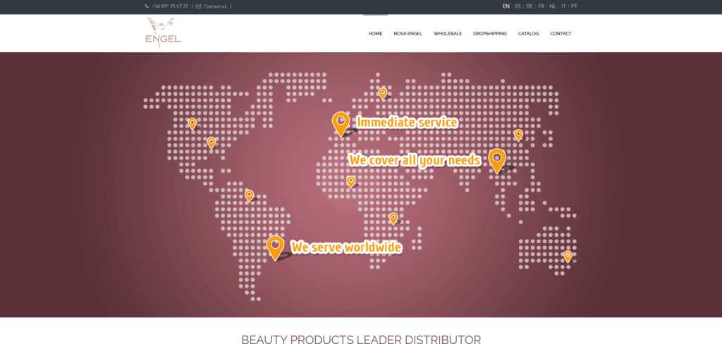 nova angel is one of the european dropshipping suppliers