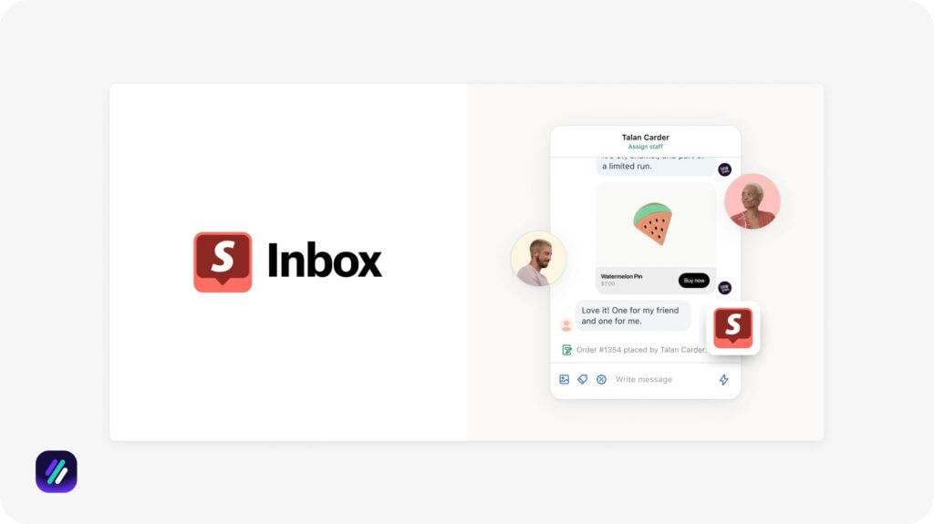 one of the best dropshipping software for communication and customer service Shopify Inbox