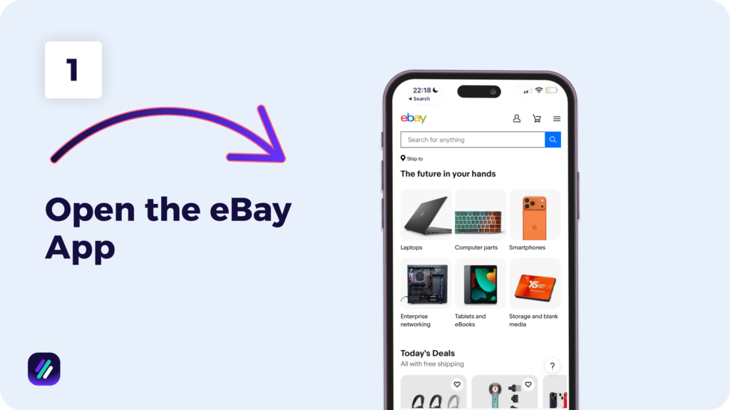 open the ebay app when finding an ebay seller