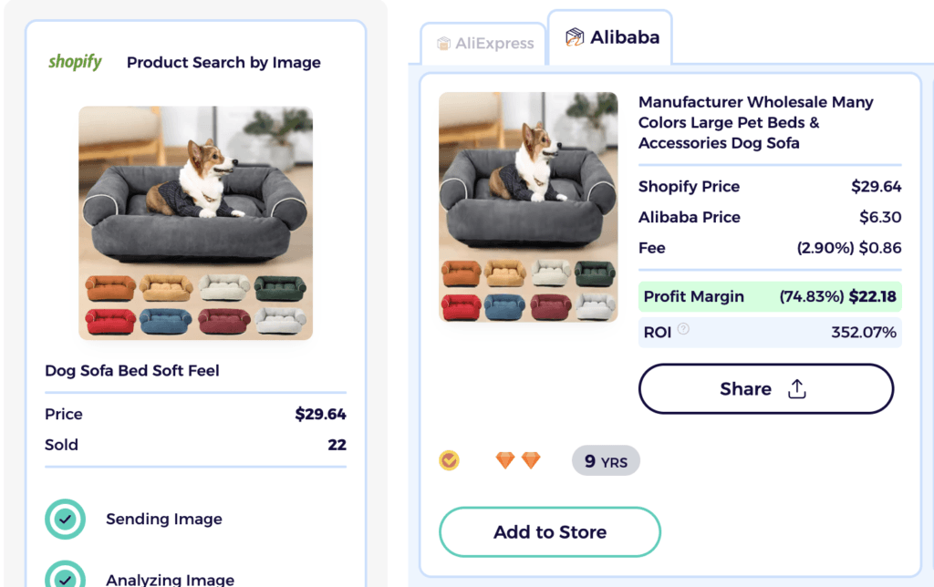 pet sofa dropshippping dog products