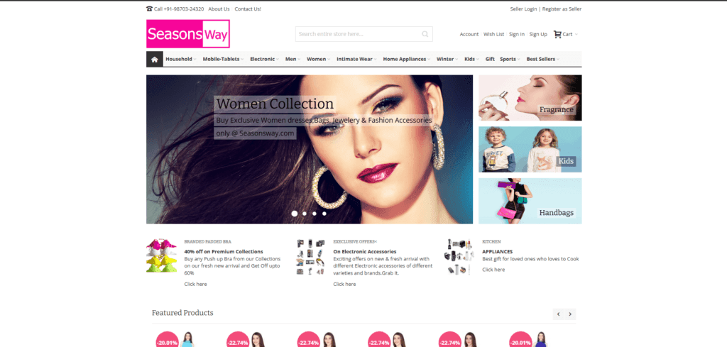 seasonsway is one of the indian dropshipping suppliers