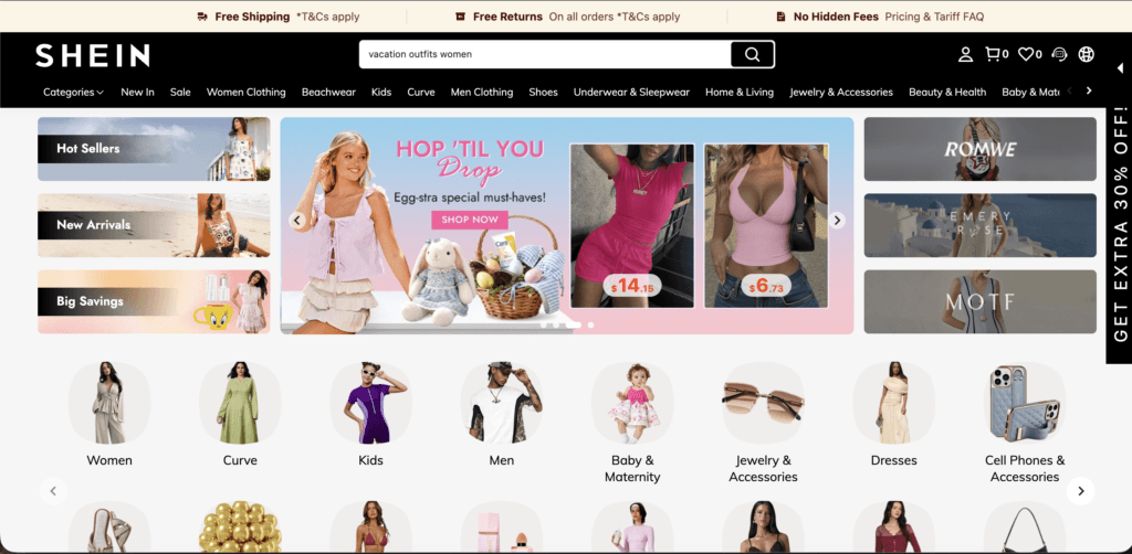 shein best china dropshipping suppliers
