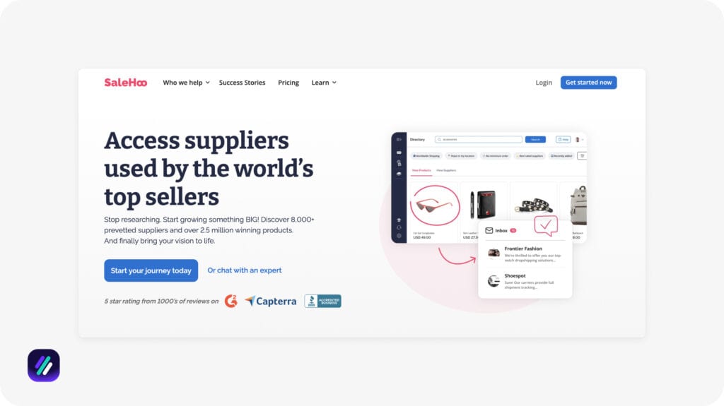 shopify dropshipping suppliers SaleHoo