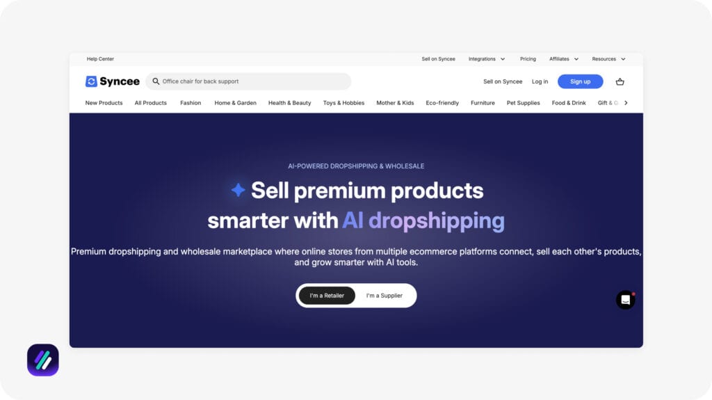 shopify dropshipping suppliers Syncee