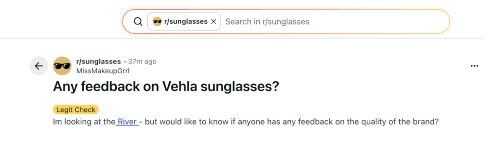 sunglasses dropshipping seeing reddit for product ideas