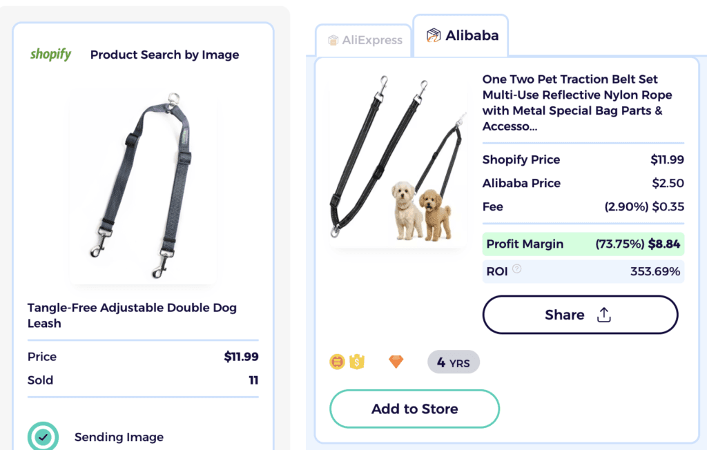 tangle free dog leash dropshipping dog products