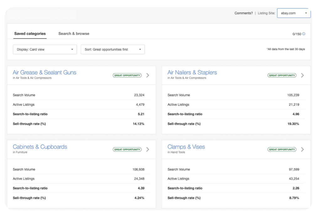 use ebay sourcing insights to findgreat opportunites for aliexpress to ebay dropshipping
