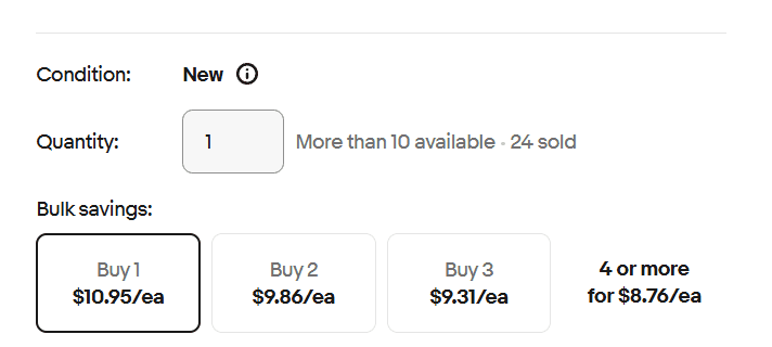 utilize volume promo offers to encourage buyers to buy more products