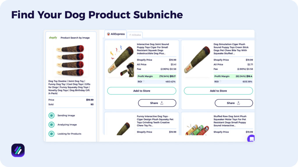 vet suppliers when finding dog products to dropship