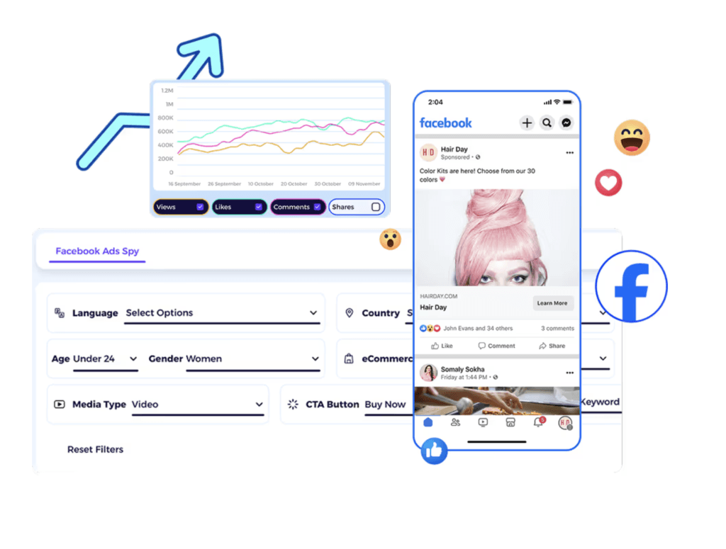 zik Dropshipping Spy Tool analyze competing pet stores_ social media campaigns