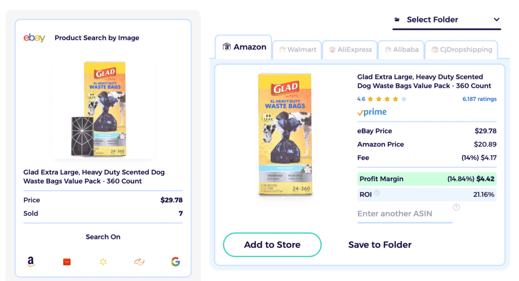 zik analytics product search by image
