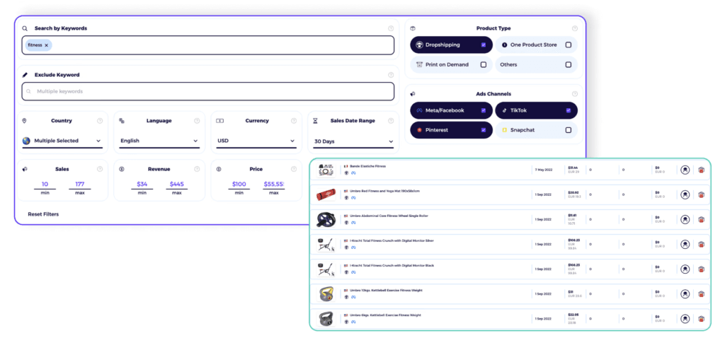 zik analytics shopify product explorer
