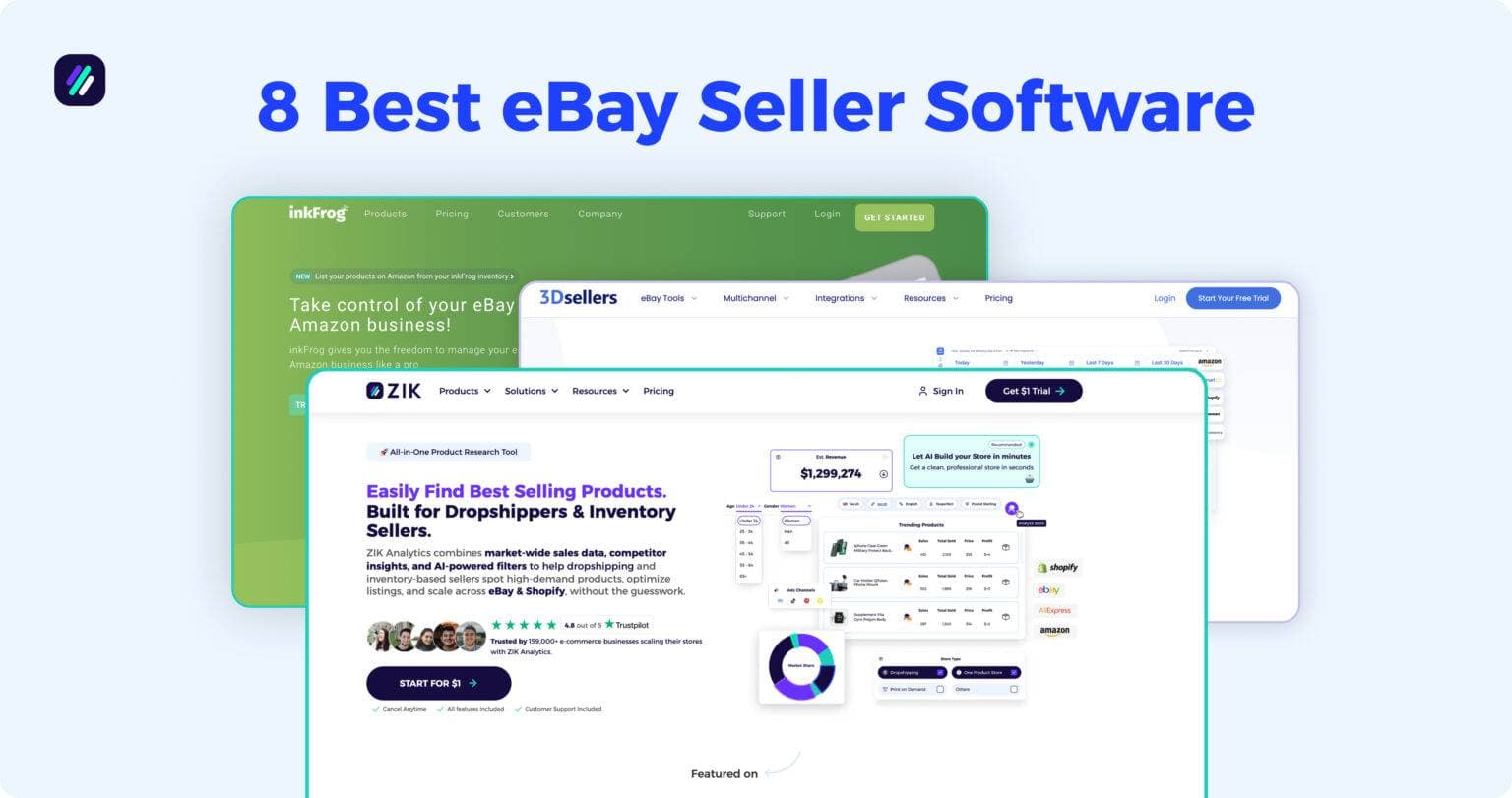 9 Best eBay Seller Software in 2026 - ZIK Analytics' Blog