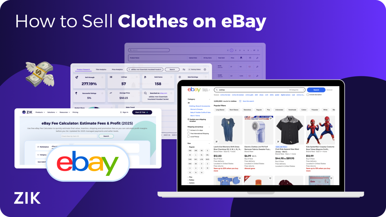 How to Sell Clothes on eBay in 2026 (Profitably) - ZIK Analytics' Blog