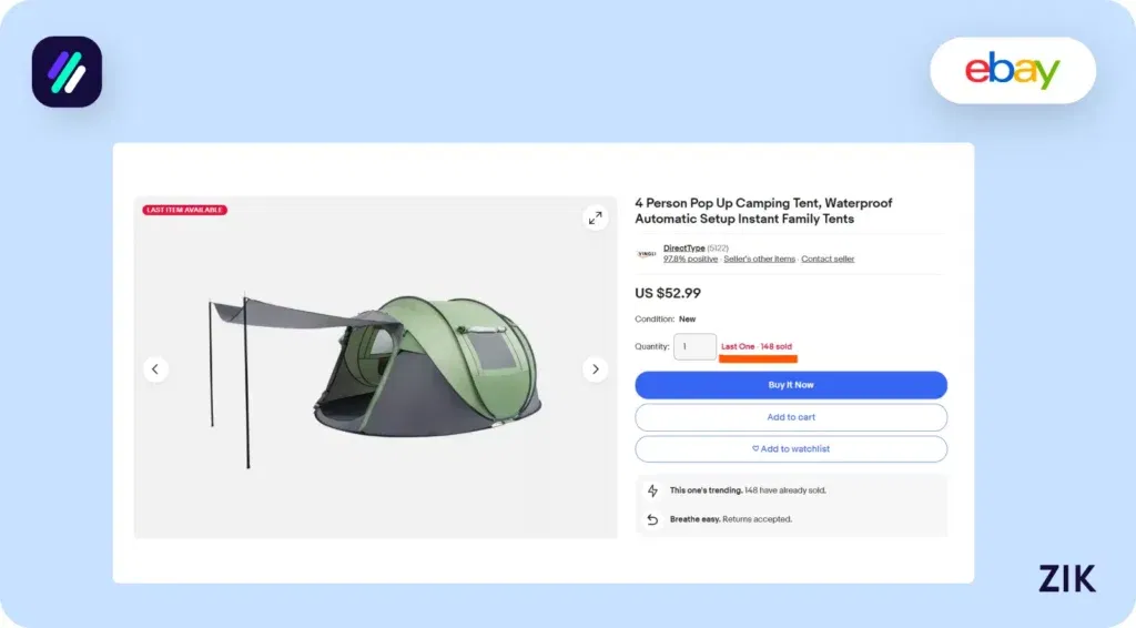 Large Purchase History