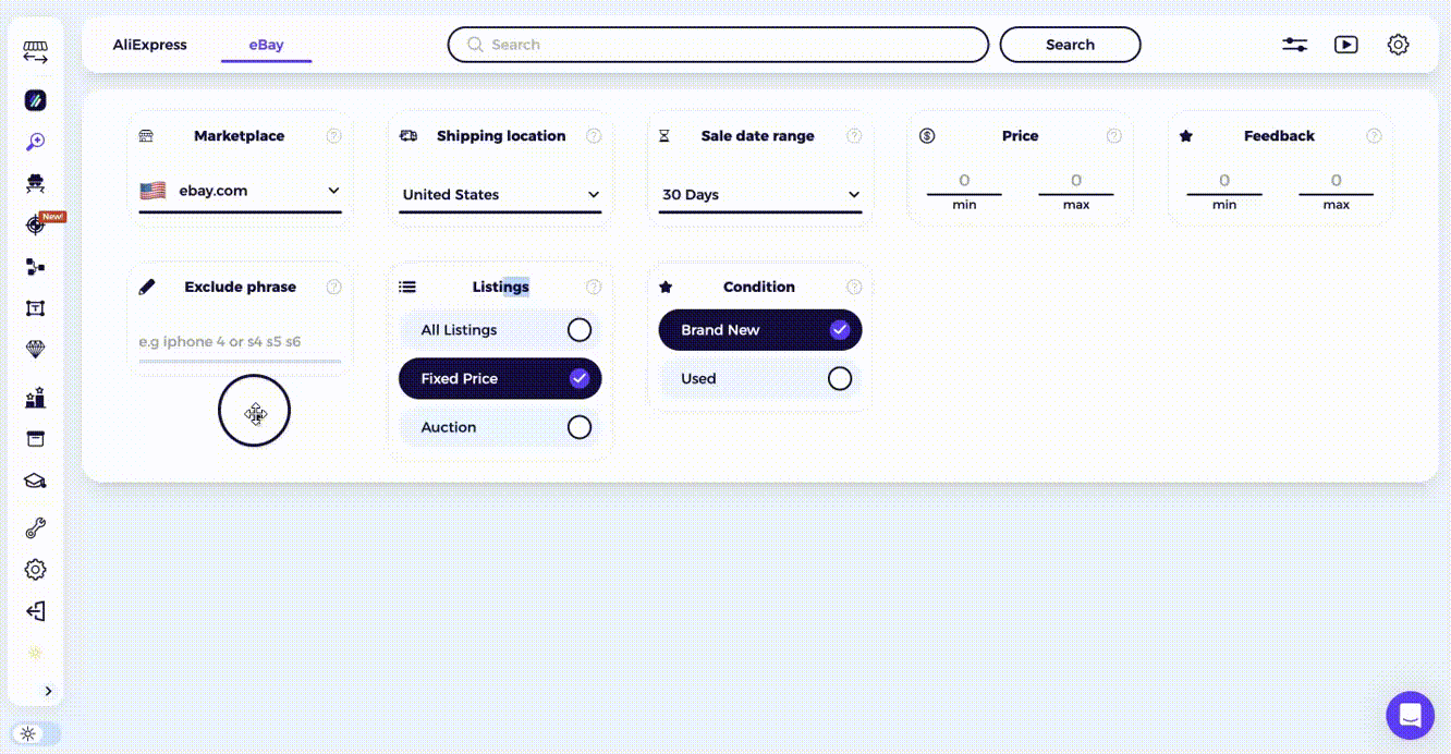 How to find products to dropship on eBay
