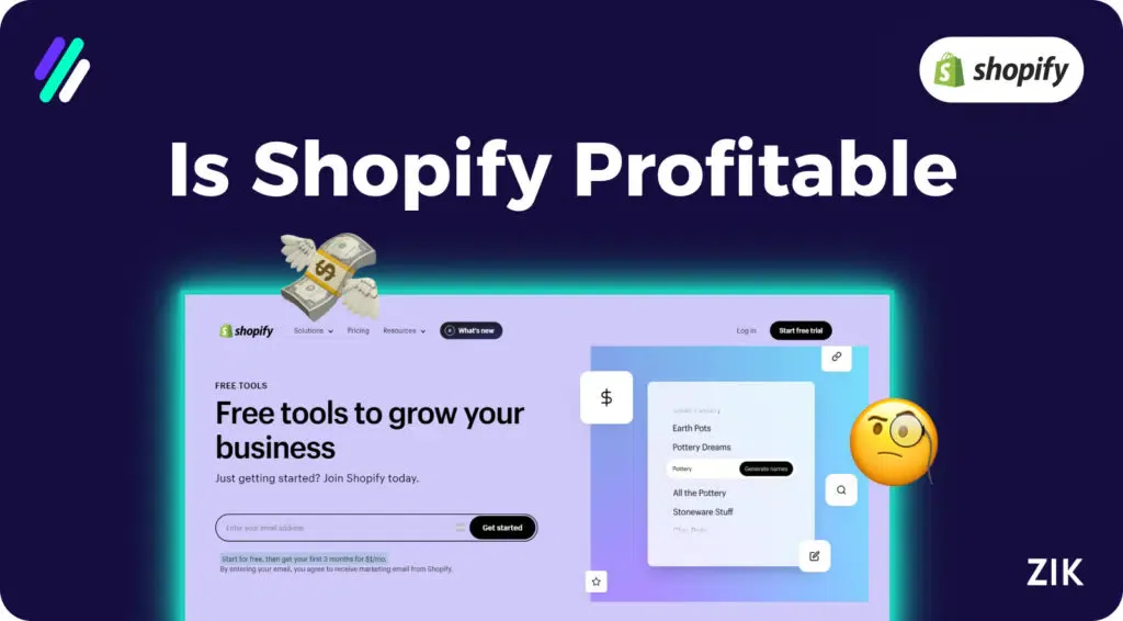 Profitable Shopify Is Shopify Profitable? What Sellers Should Know - ZIK Analytics' Blog