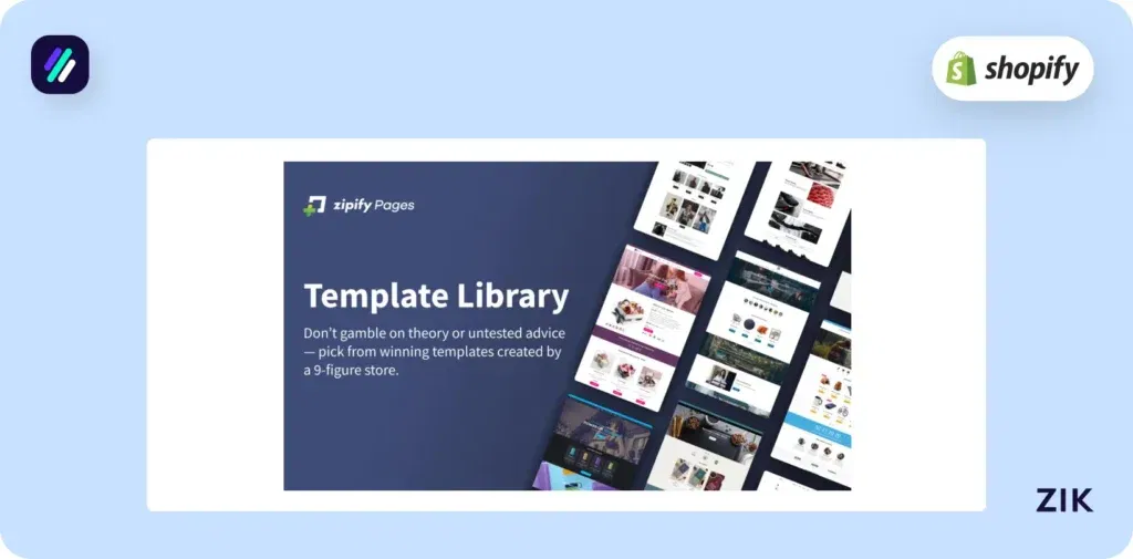 Shopify Page Builder Apps Zipify
