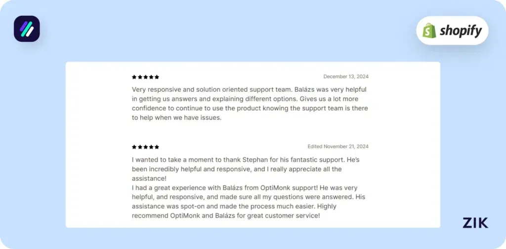 Shopify Pop-Up Apps Proof Bear reviews