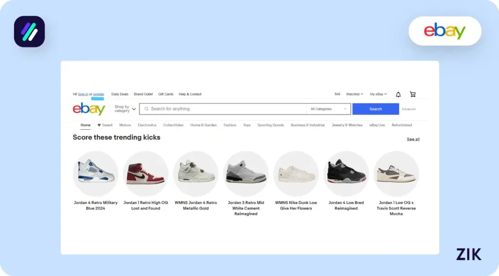 Sign Up for an eBay Account