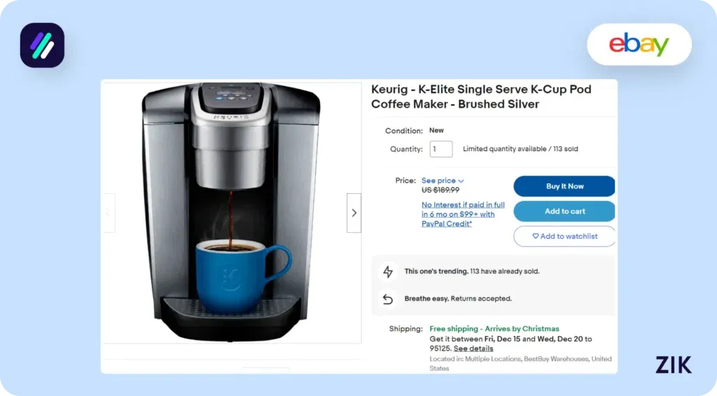 coffee makers sample