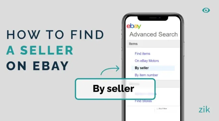 how to find a seller on ebay