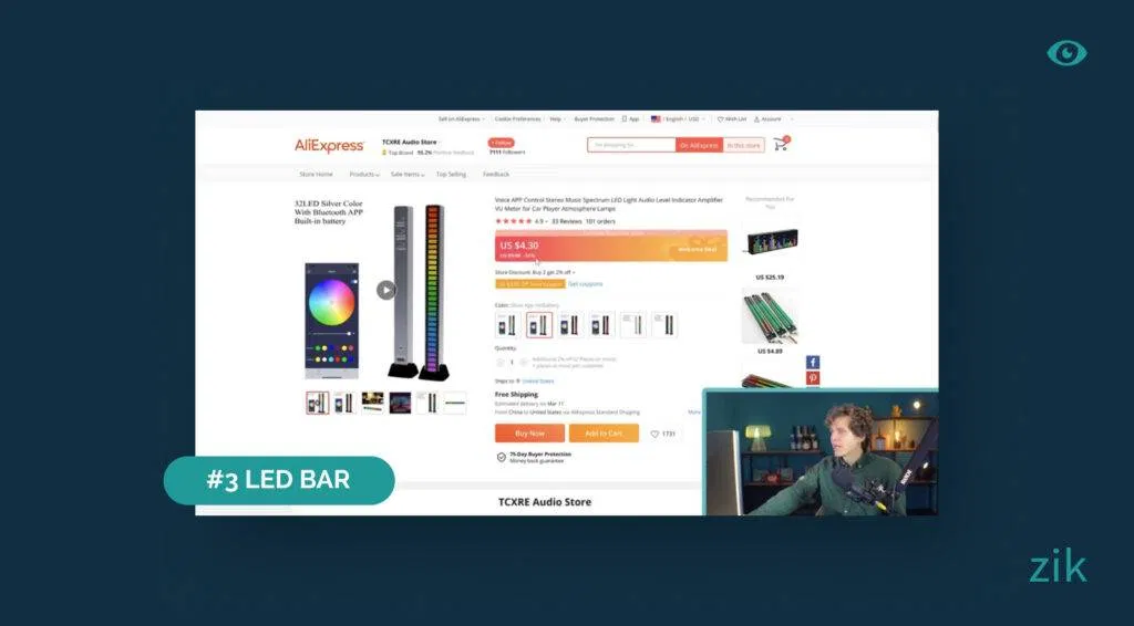 led strip lights tiktok dropshipping