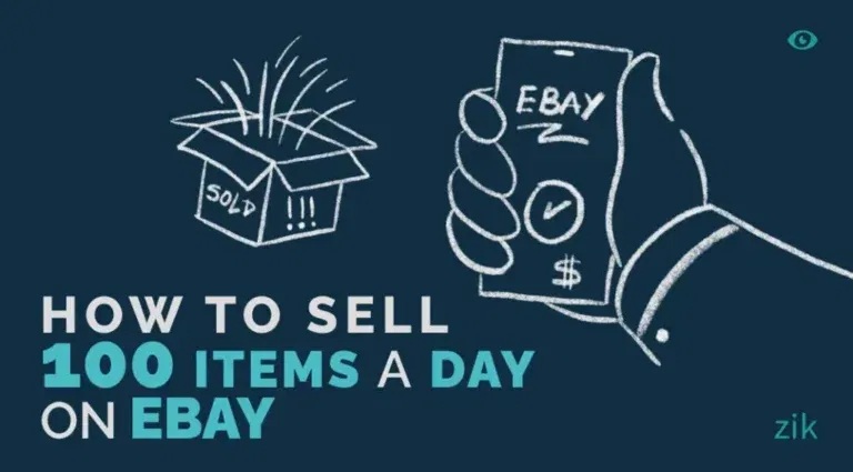 How to Sell 100 Items a day on eBay