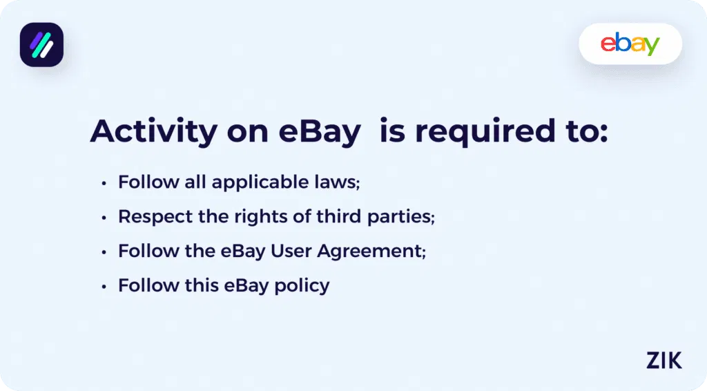 eBay policies