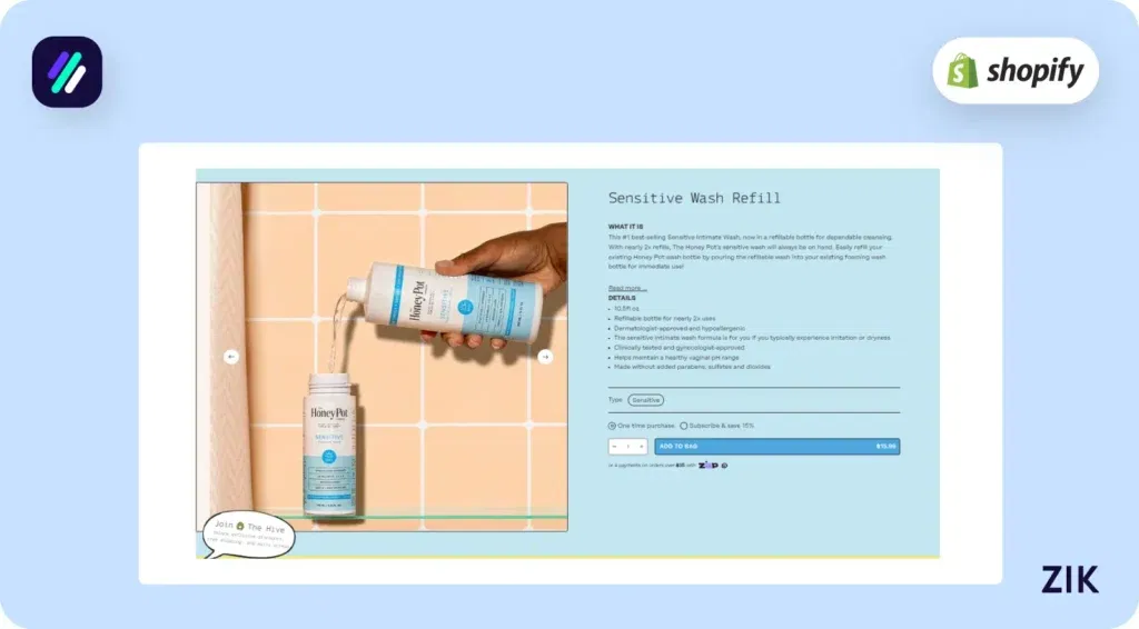 highlight of your Shopify store