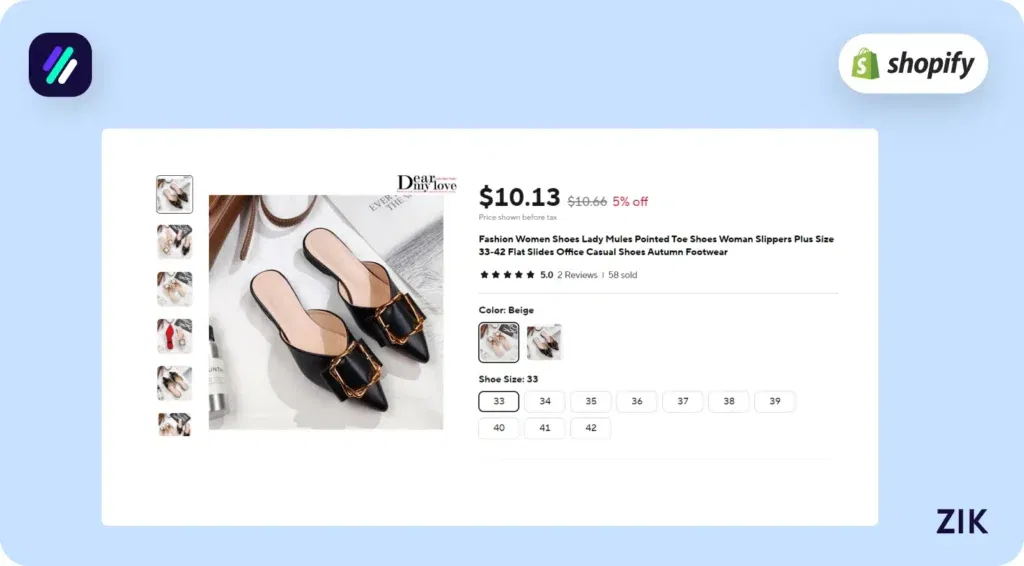 similar product from suppliers on Aliexpress