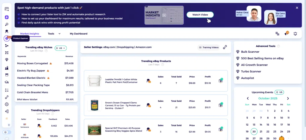 Go to ZIK Analytics product explorer to begin search aliexpress by image