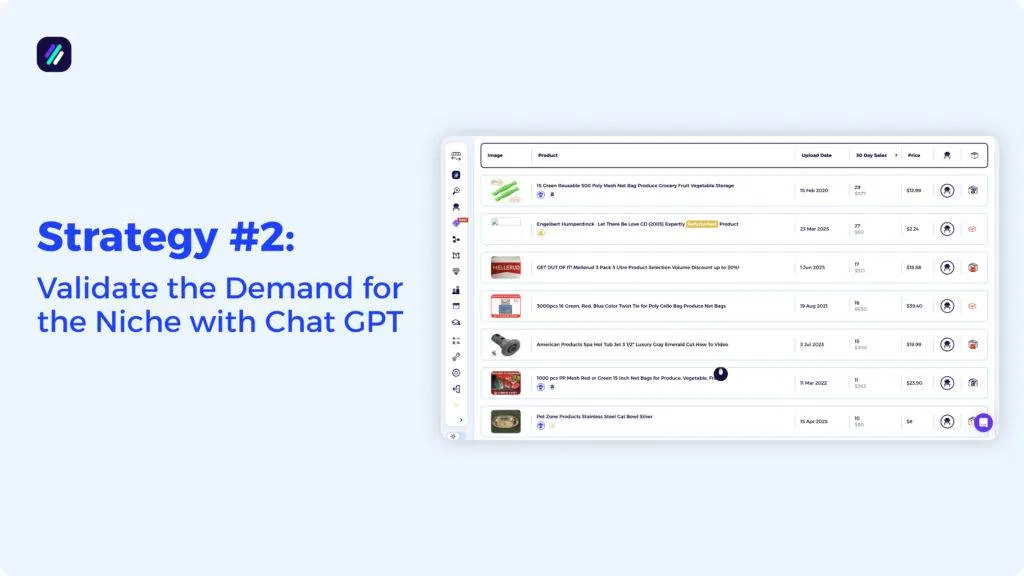 High demand niches found using Zik Analytics