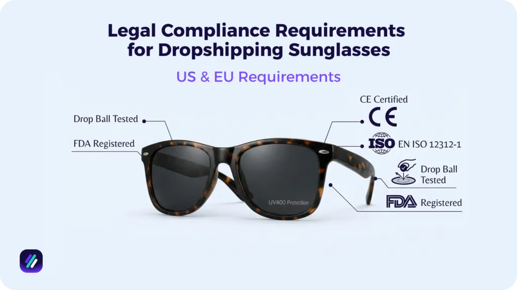 Legal Compliance Requirements for Dropshipping Sunglasses