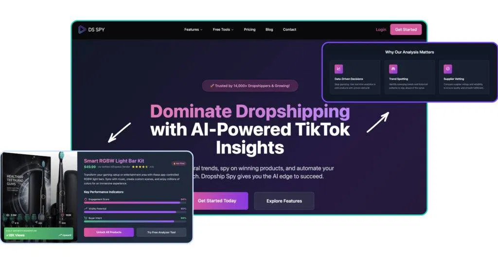 Sell The Trend alternatives and competitors Dropship-spy platform