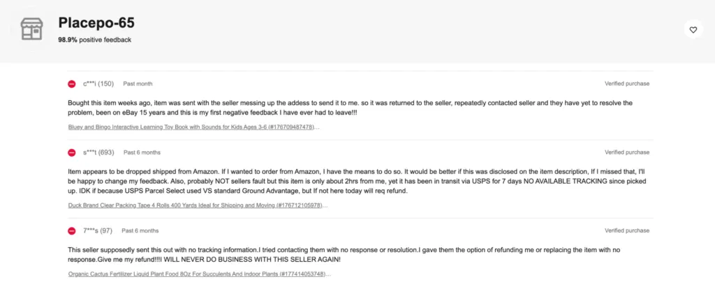 check on competitor ebay feedbacks to fill on the gap and to know how to sell on ebay