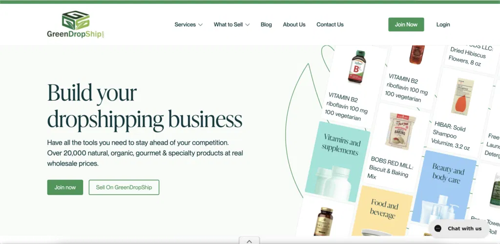 dropshipping suppliers green dropship