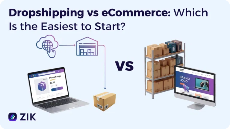dropshipping vs ecommerce