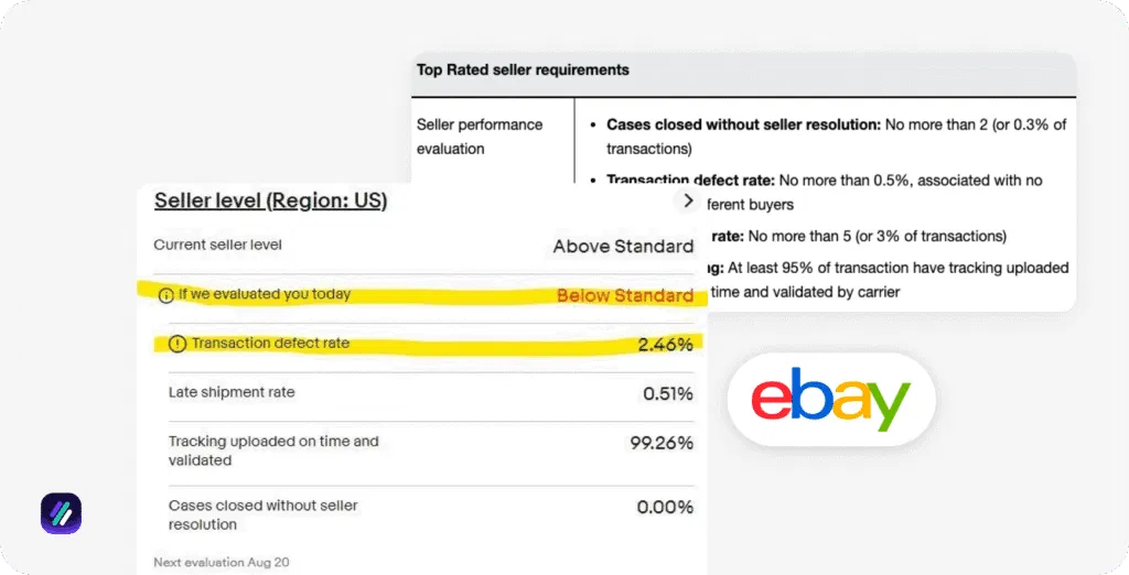 ebay sales down how to fix bad seller rating