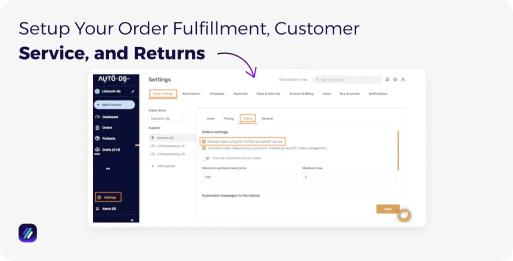 how to start dropshipping returns