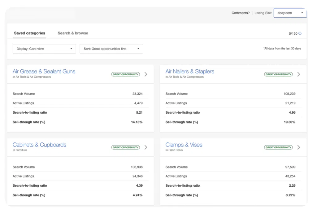 use ebay sourcing insights to findgreat opportunites for aliexpress to ebay dropshipping