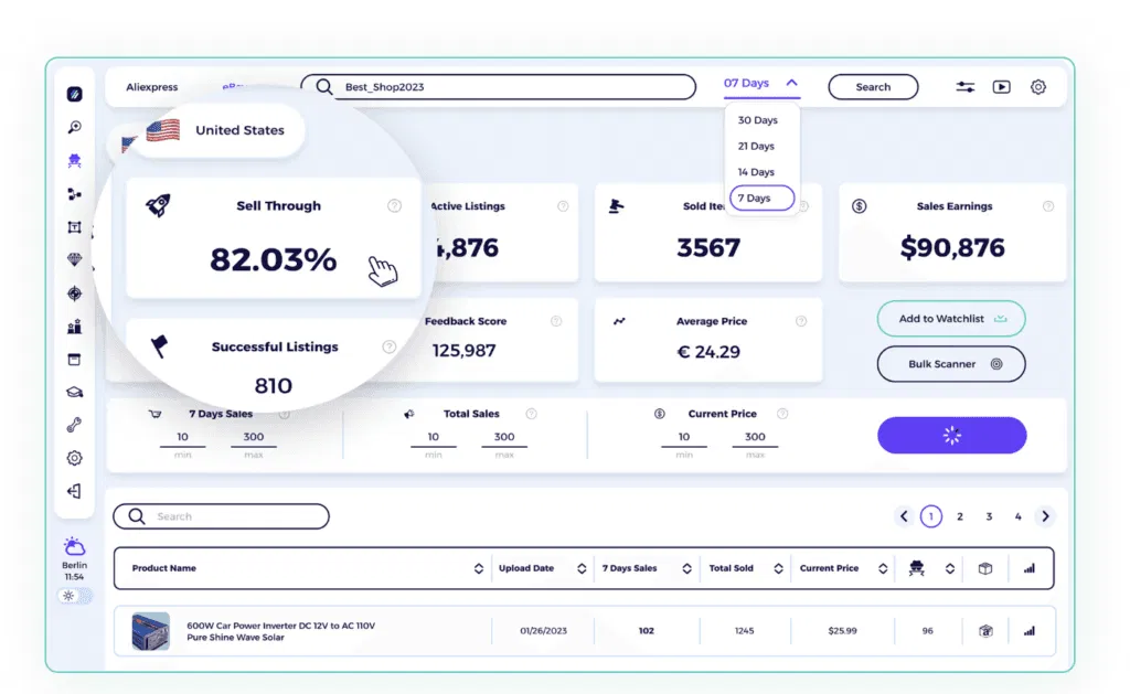 use zik analytics ebay competitor research tool to find top selling products from competitors fro aliexpress to ebay dropshipping